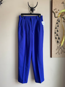 Royal Blue Deadstock Trousers - M