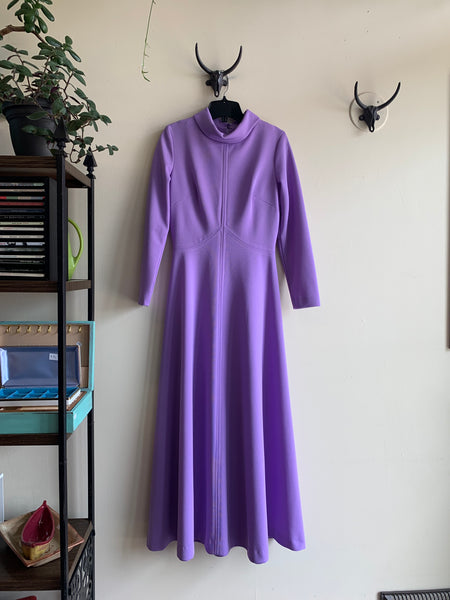 70s Lilac Dress - S