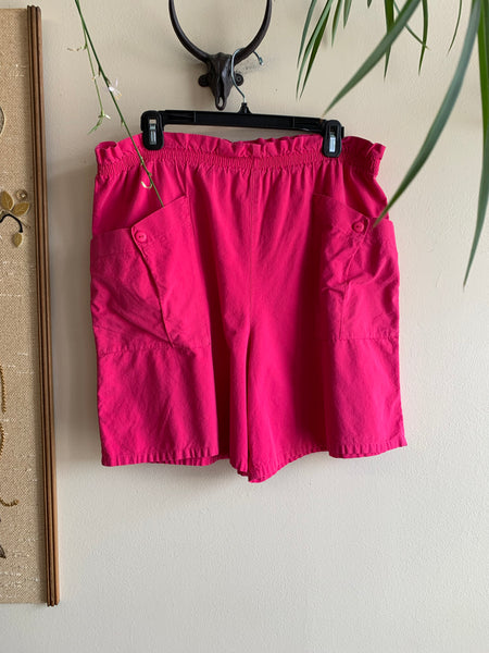 Hot Pink Shorts - L