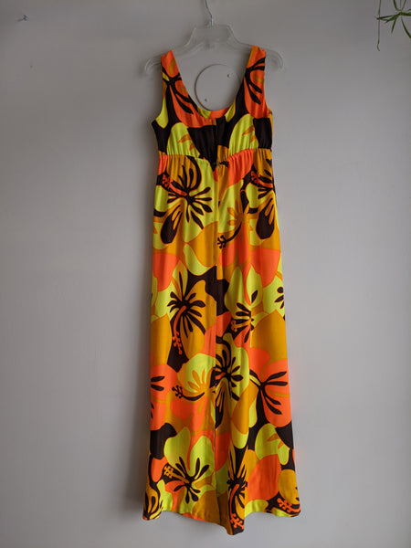70s Hawaiian Dress
