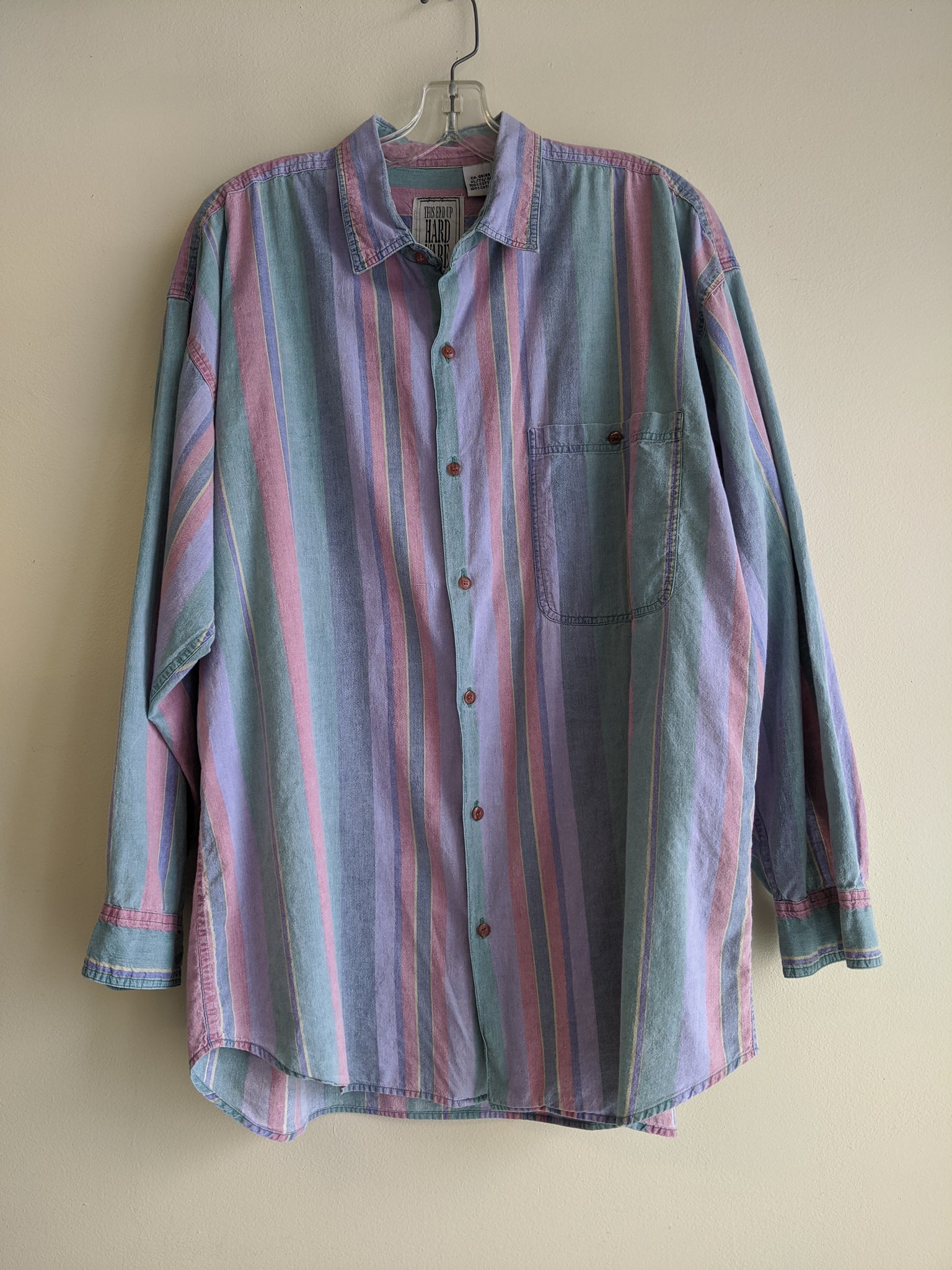Multicolour 90’s Striped Shirt