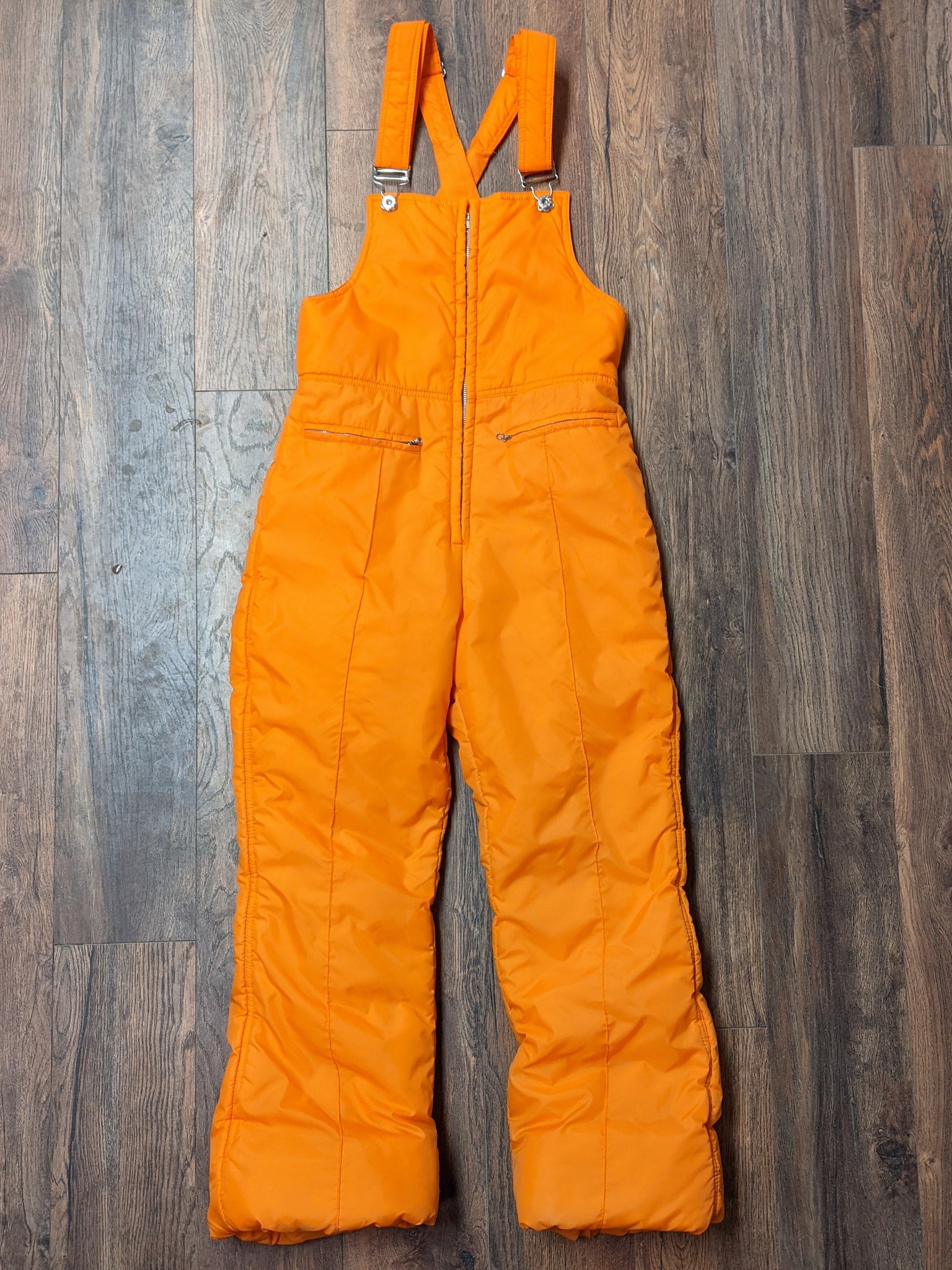 Tangerine Orange Ski Pants