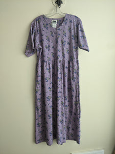 Lovely Lilac-Print Dress