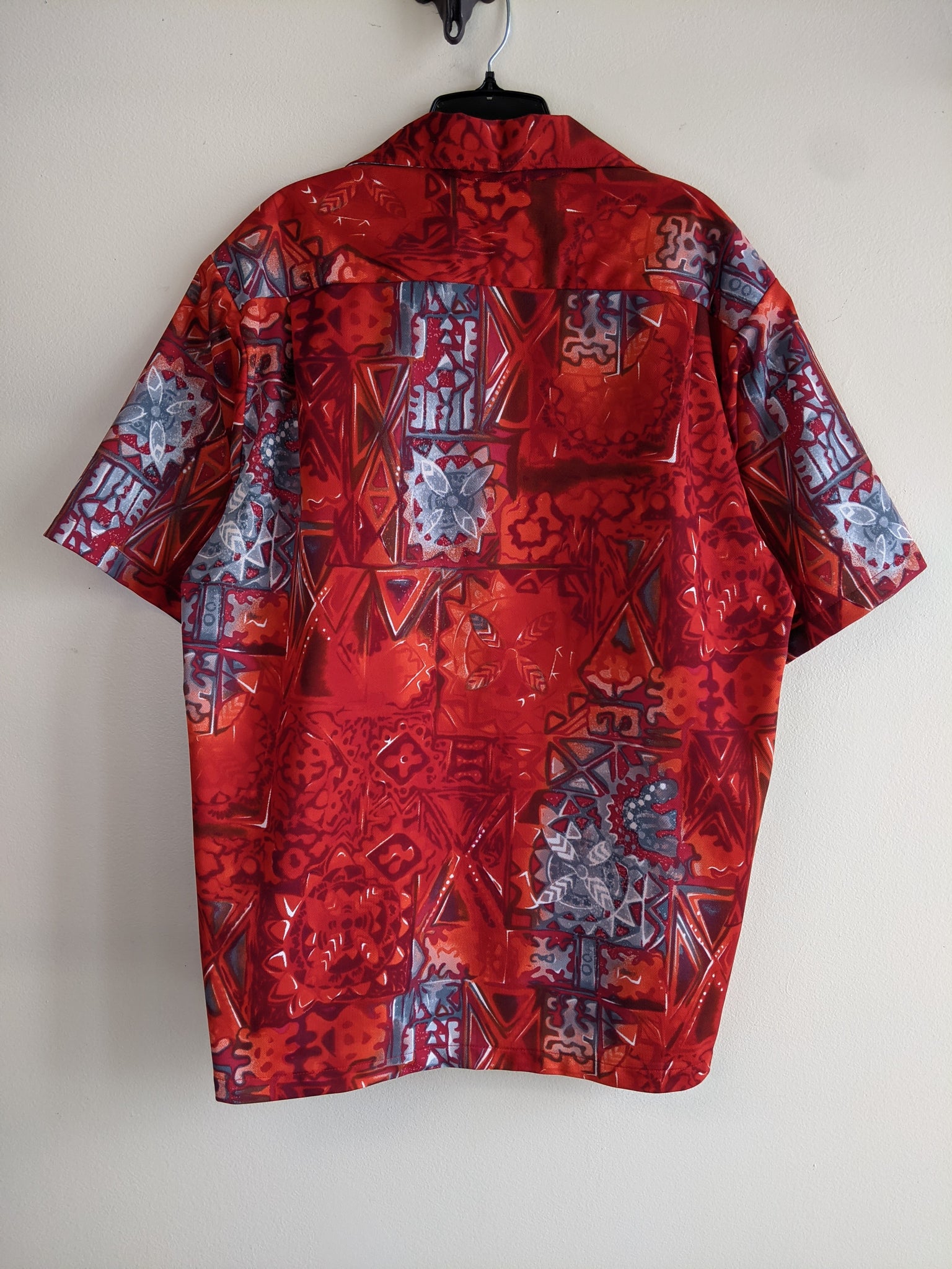 1970’s Red & Grey Hawaiian Shirt
