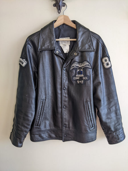 1988 U of S Comp-Sci Leather Jacket