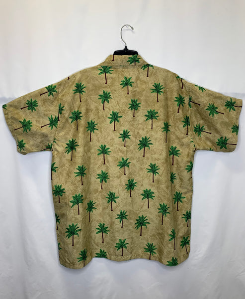 Palm Tree Men’s Hawaiian Shirt - XL