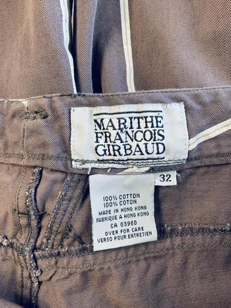 Marithe Francois Girbaud 1980’s Striped Pants