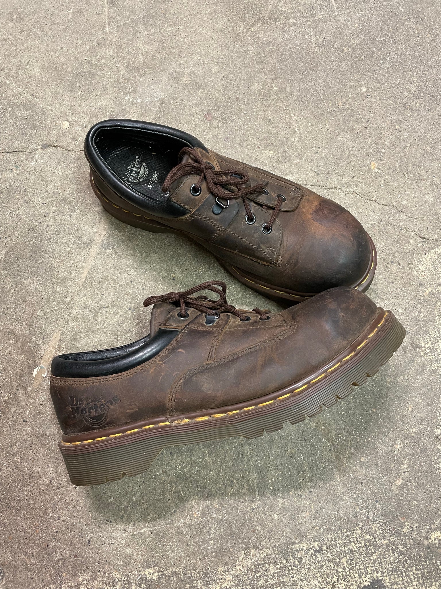 Steel Toed Doc Martens Shoes - M8/W10