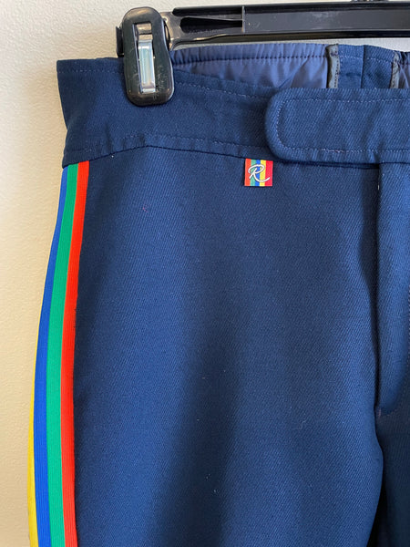 Rainbow Ski Pants - M