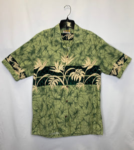 Green Men’s Hawaiian Shirt - L