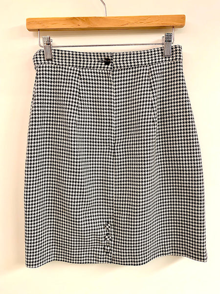 Houndstooth Mini-Skirt