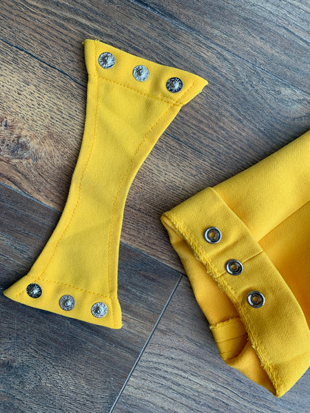 Sunshine Yellow 1960s Stirrup Pants - XS
