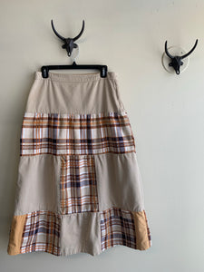 Handmade Patchwork Maxi-Skirt
