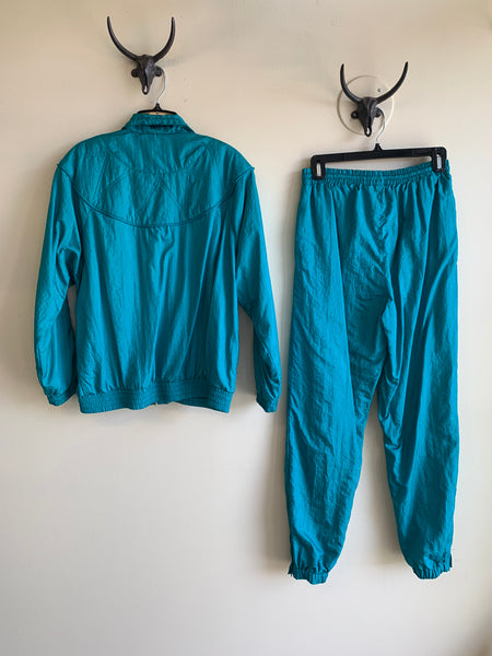 1980s Teal Tracksuit - S